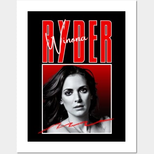 Winona ryder///original retro Posters and Art